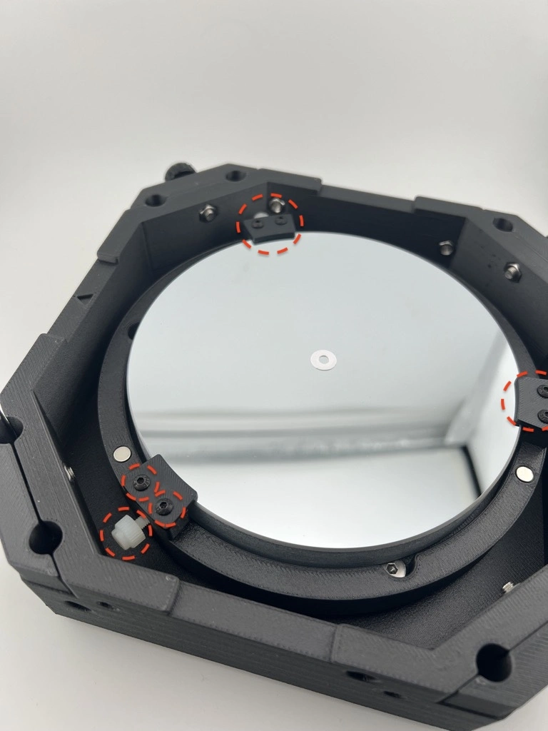 Loosening the Mirror Retention Screws After First Delivery